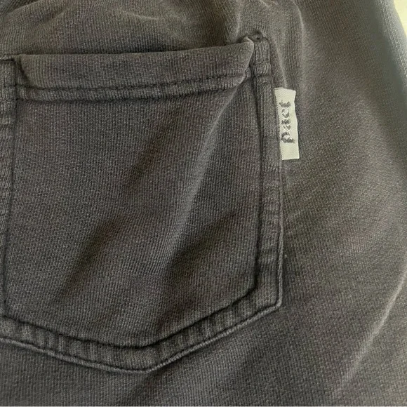 PACT Organic Cotton Cropped Sweatpants Charcoal Gray Size M - Picture 6 of 6